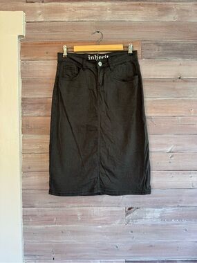 Inherit clothing company Remi pencil skirt gray charcoal size 7/8